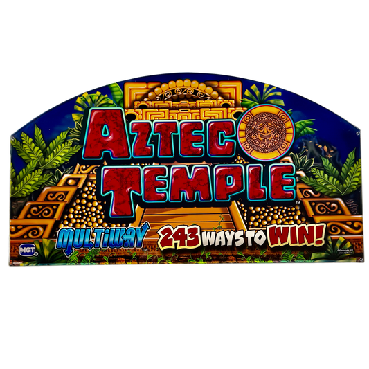 Aztec Temple Slot Glass