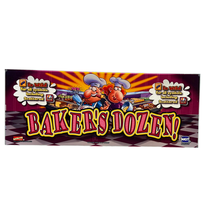 Baker's Dozen Slot Glass
