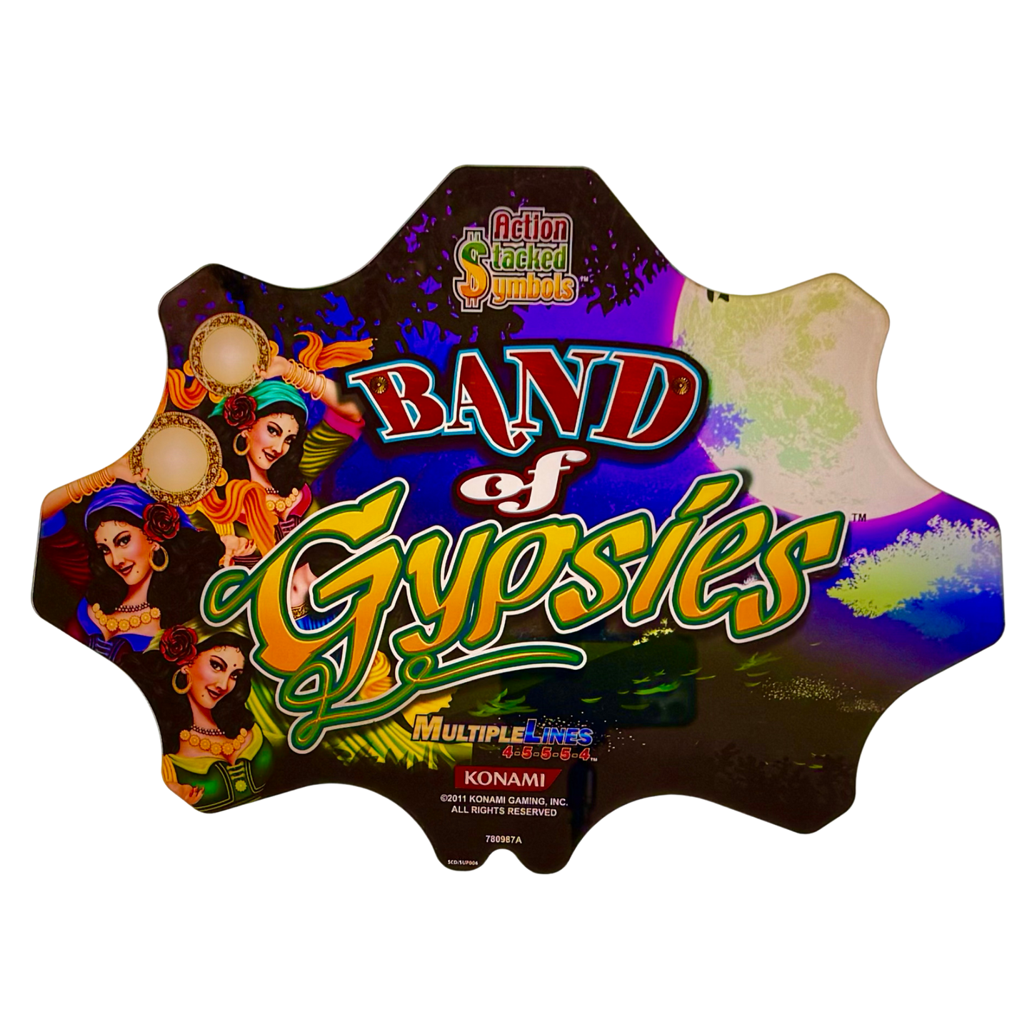 Band Of Gypsies Slot Retro Acrylic