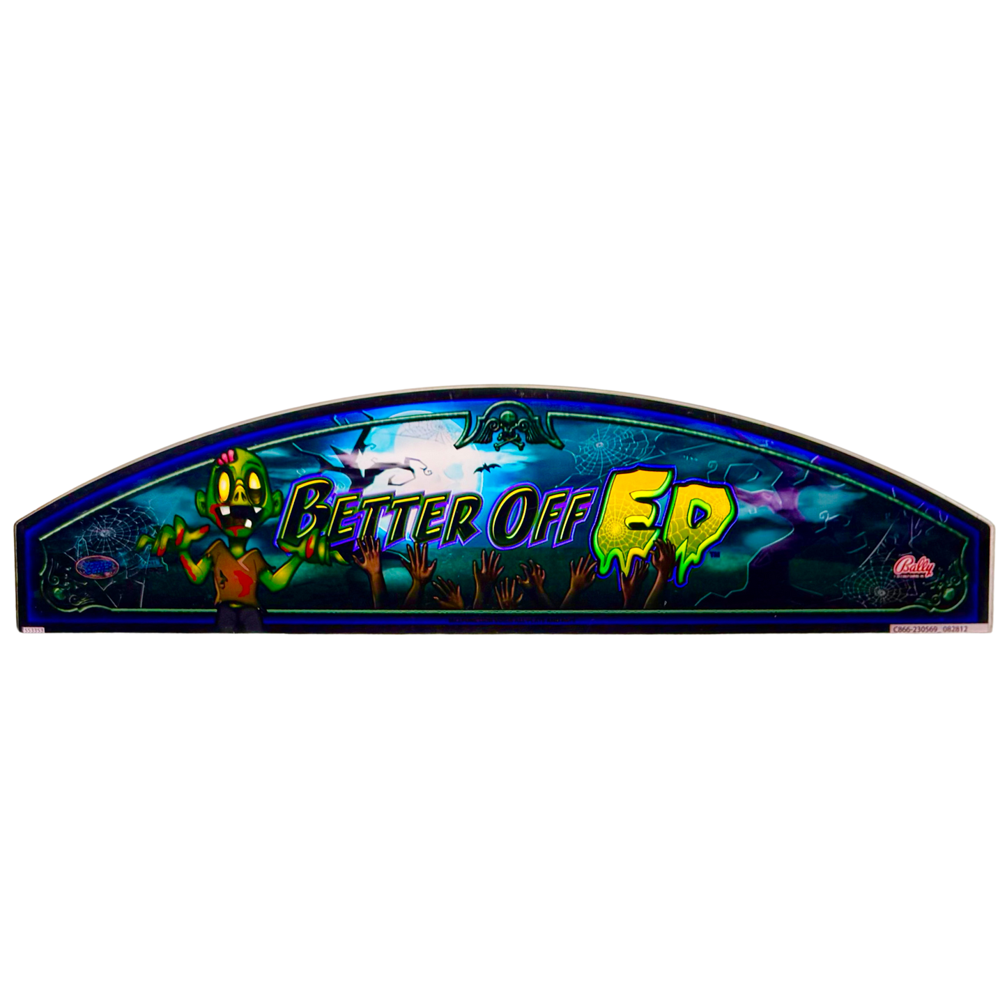 Better Off Ed Slot Glass