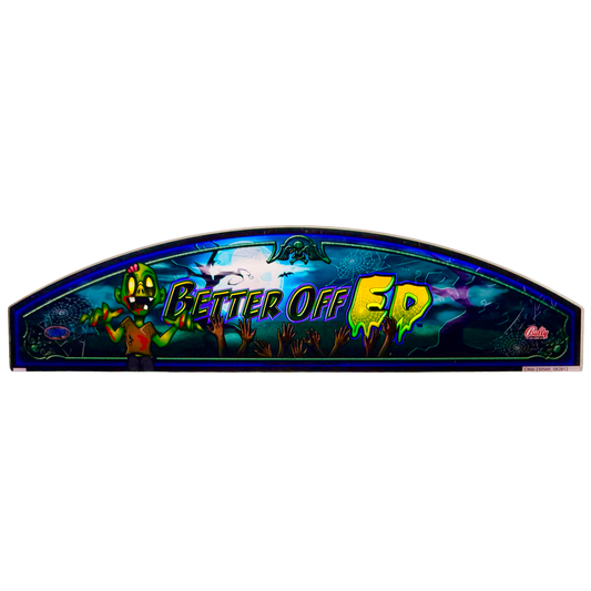 Better Off Ed Slot Glass