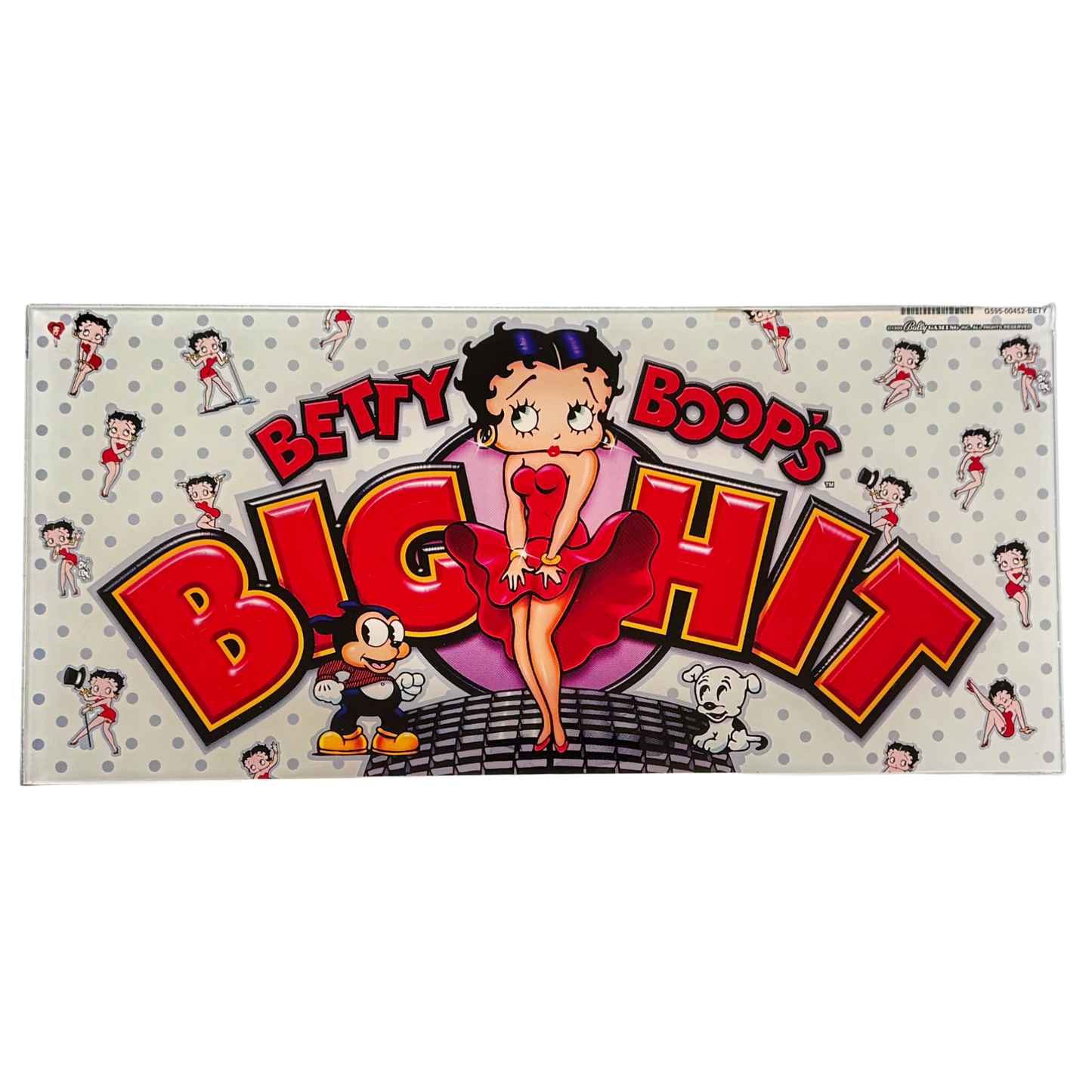 Betty Boop's Big Hit Slot Glass