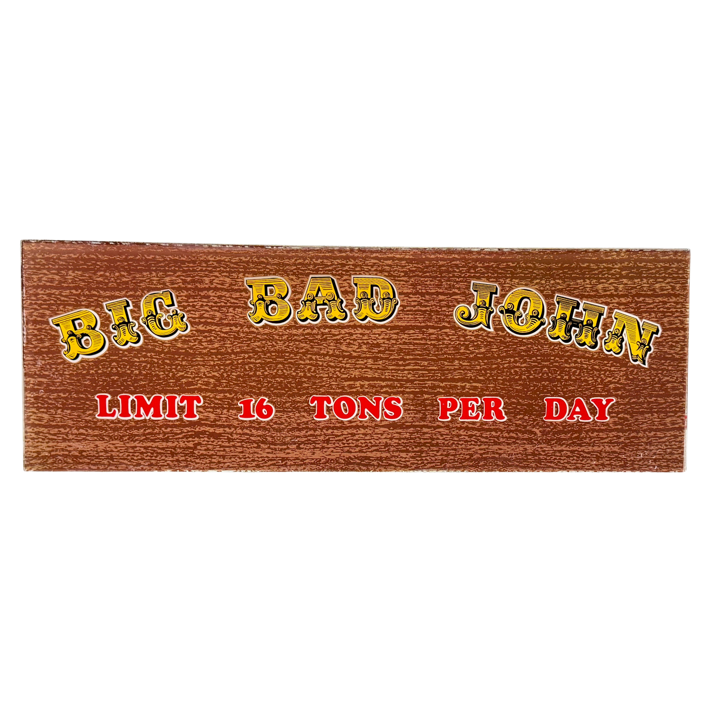 Big Bad John Slot Glass