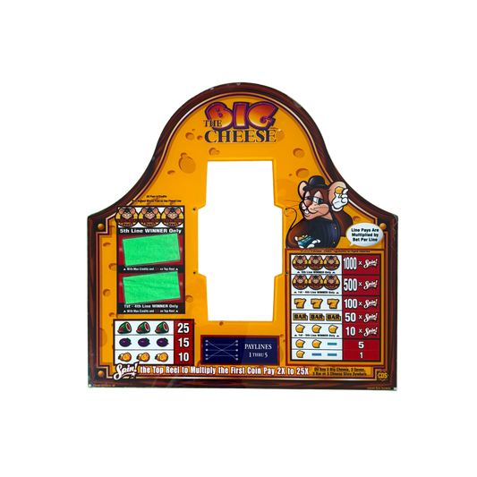 The Big Cheese Slot Retro Acrylic