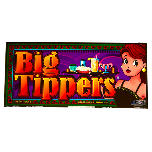 Big Tippers Slot Glass