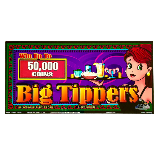 Big Tippers Slot Glass