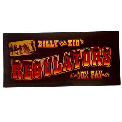 Billy The Kid's Regulators Slot Glass