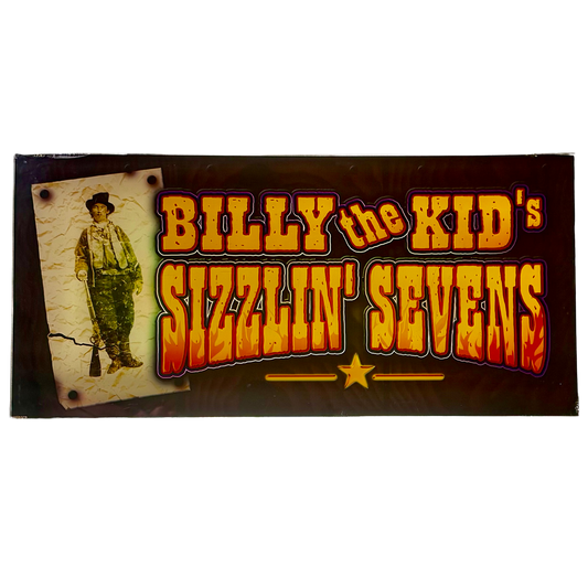 Billy The Kid's Sizzlin' Sevens Slot Glass