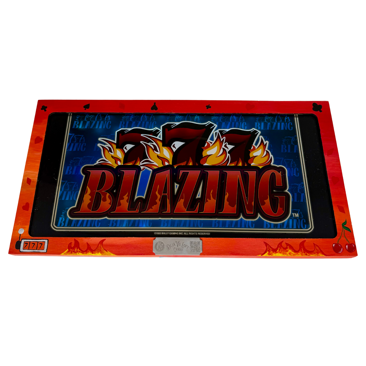 777 Blazing Slot Glass