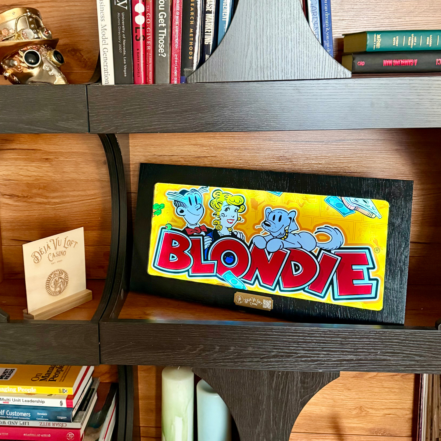 Blondie Slot Glass