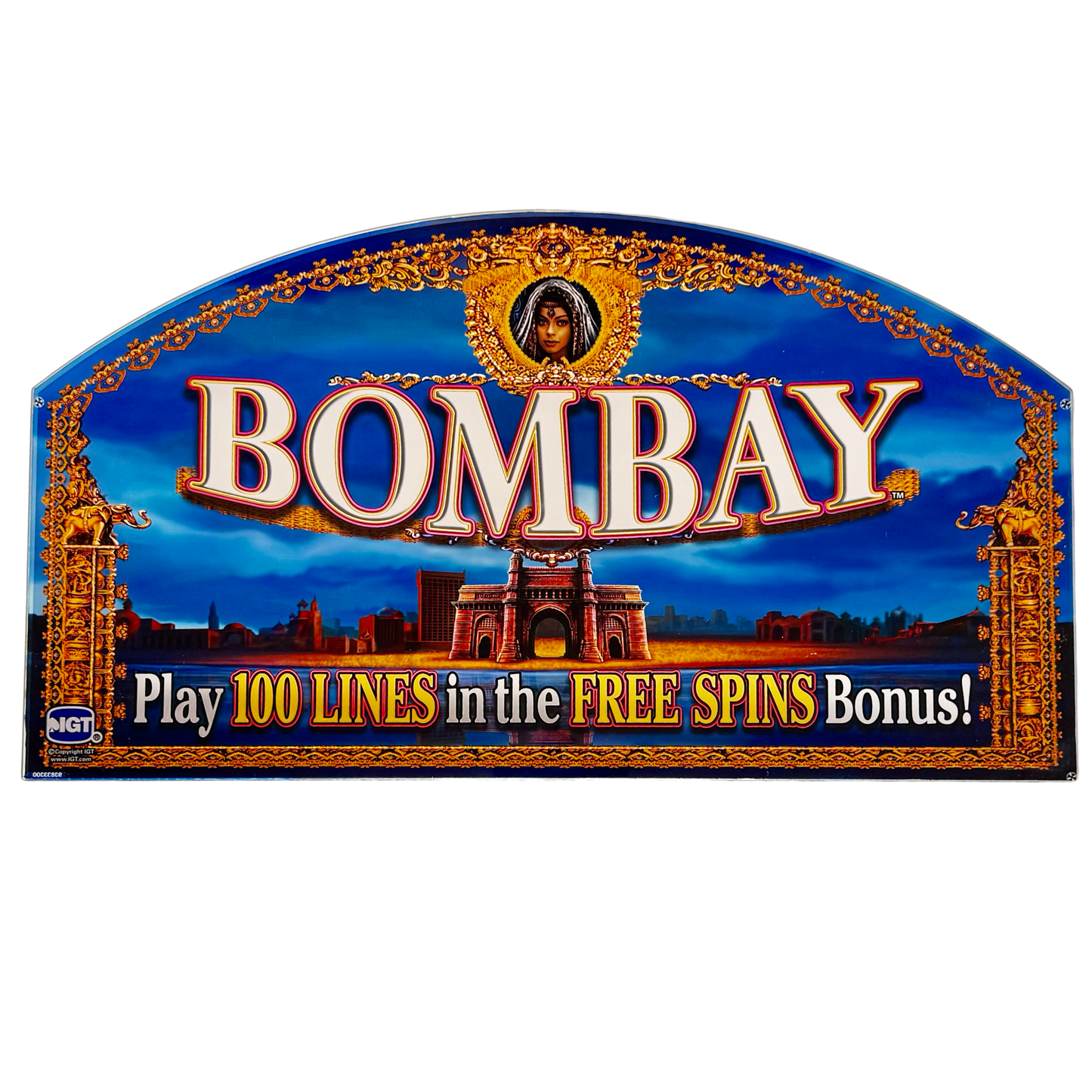 Bombay Slot Glass