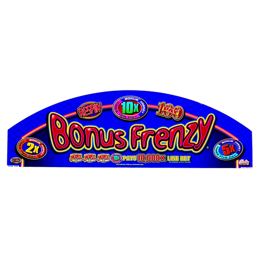 Bonus Frenzy Slot Glass