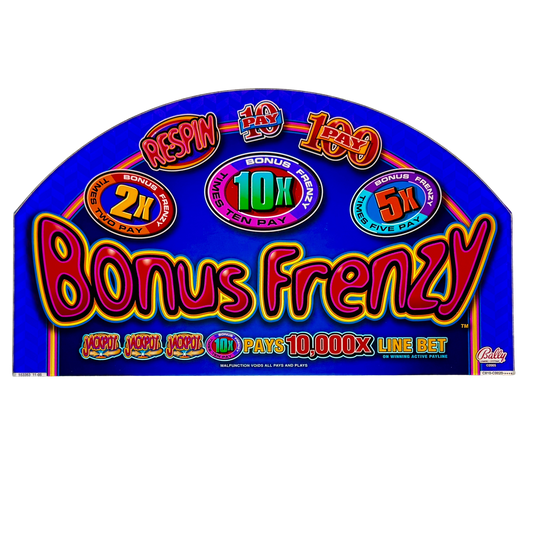 Bonus Frenzy Slot Glass