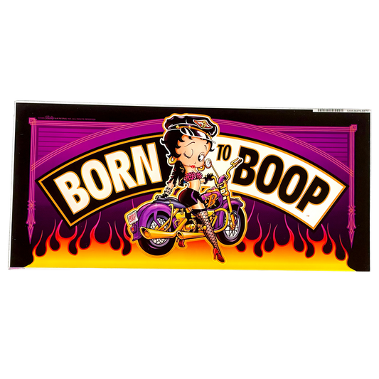 Betty Boop Born To Boop Slot Glass