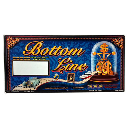 Bottom Line Slot Glass