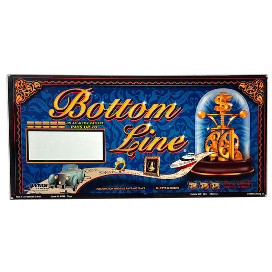 Bottom Line Slot Glass
