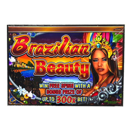 Brazilian Beauty Jumbo Slot Glass