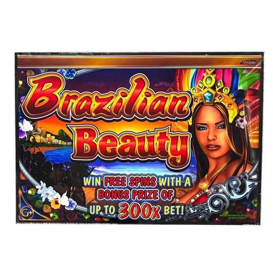 Brazilian Beauty Jumbo Slot Glass