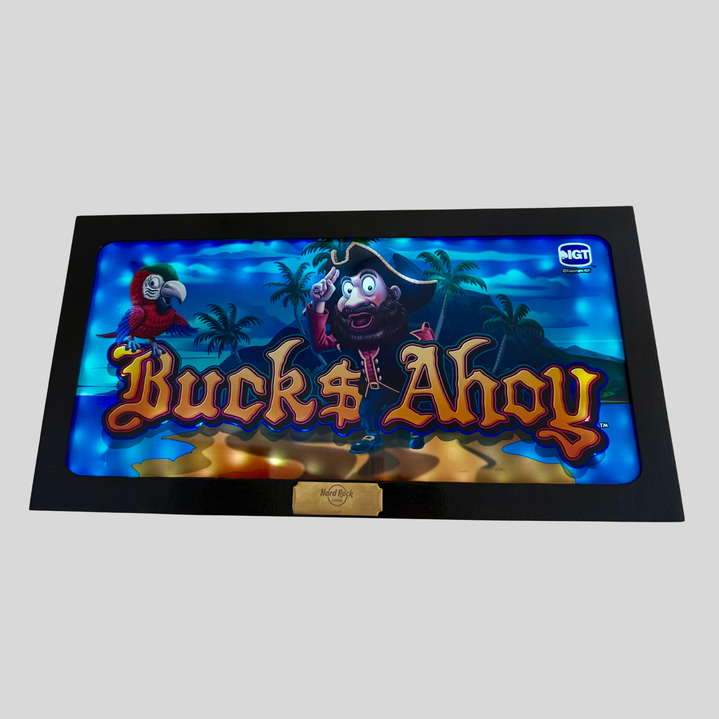 Bucks Ahoy Slot Glass