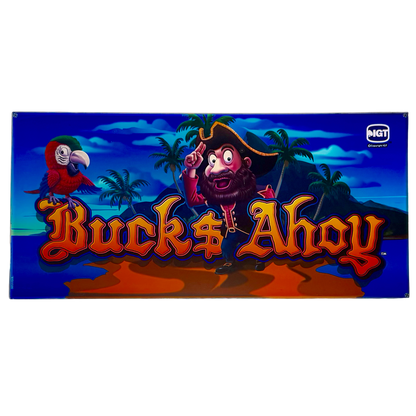 Bucks Ahoy Slot Glass