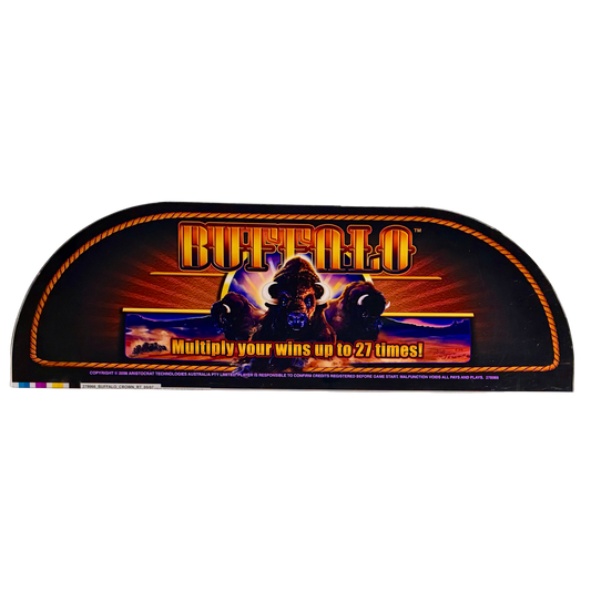 Buffalo Slot Retro Acrylic