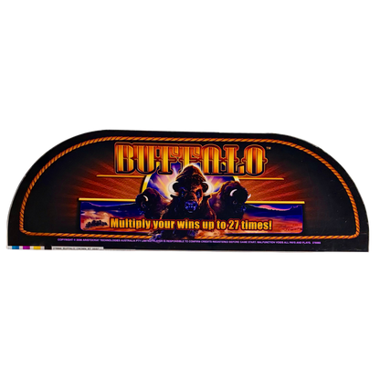 Buffalo Slot Retro Acrylic