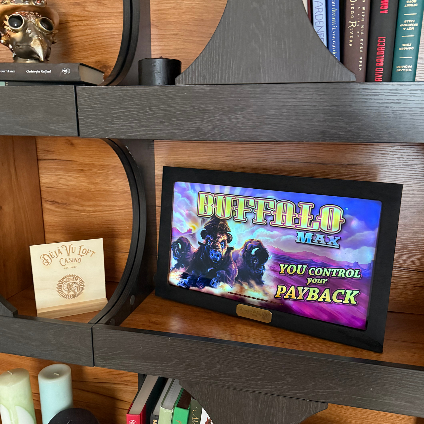 Buffalo Slot Retro Acrylic