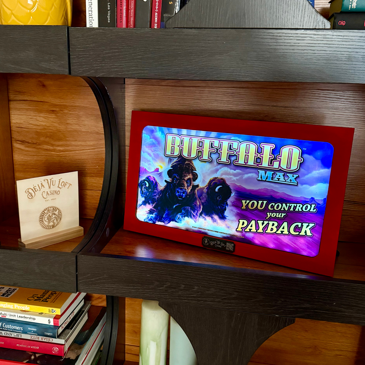 Buffalo Slot Retro Acrylic