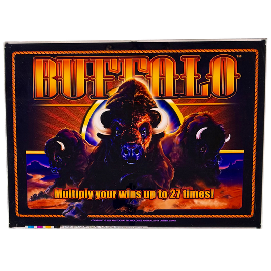 Buffalo Slot Retro Acrylic