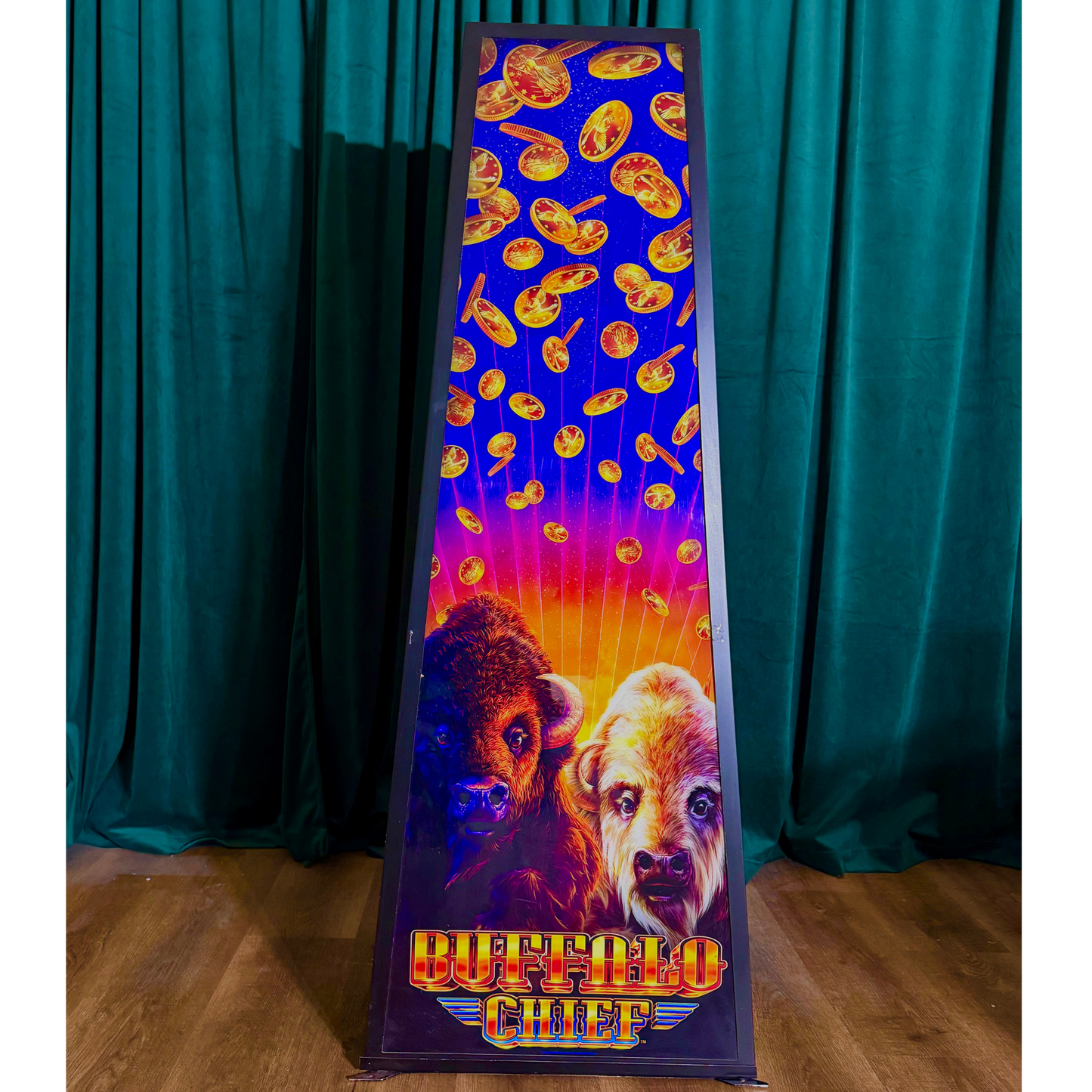 Buffalo Chief Slot Retro Acrylic