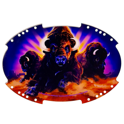 Buffalo Slot Retro Acrylic