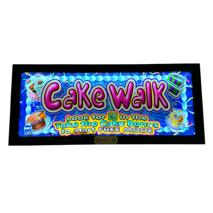 Cake Walk Slot Glass