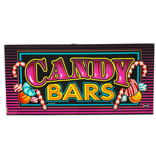 Candy Bars Slot Glass