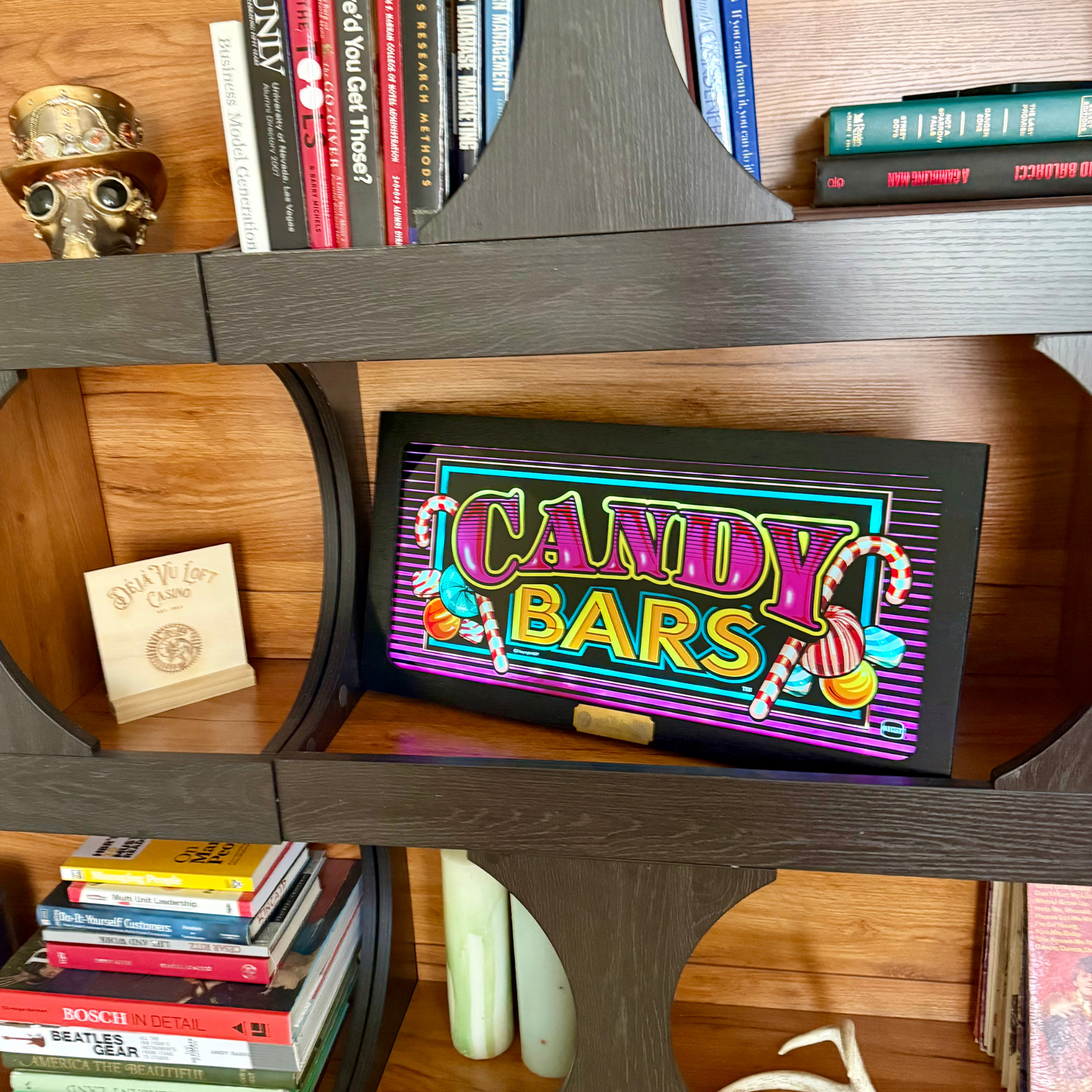 Candy Bars Slot Glass
