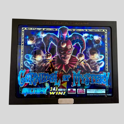 Carnival Of Mystery Jumbo Slot Glass