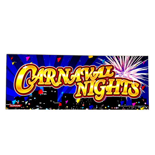 Carnival Nights Slot Glass