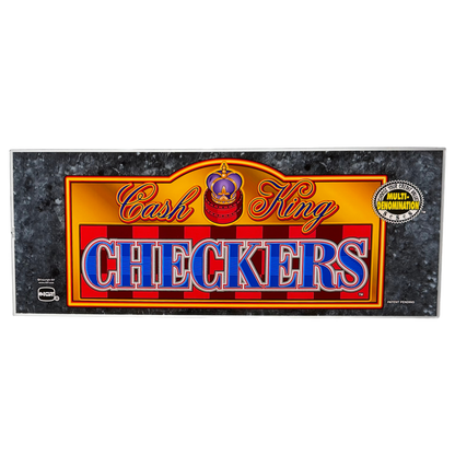 Cash King Checkers Slot Glass