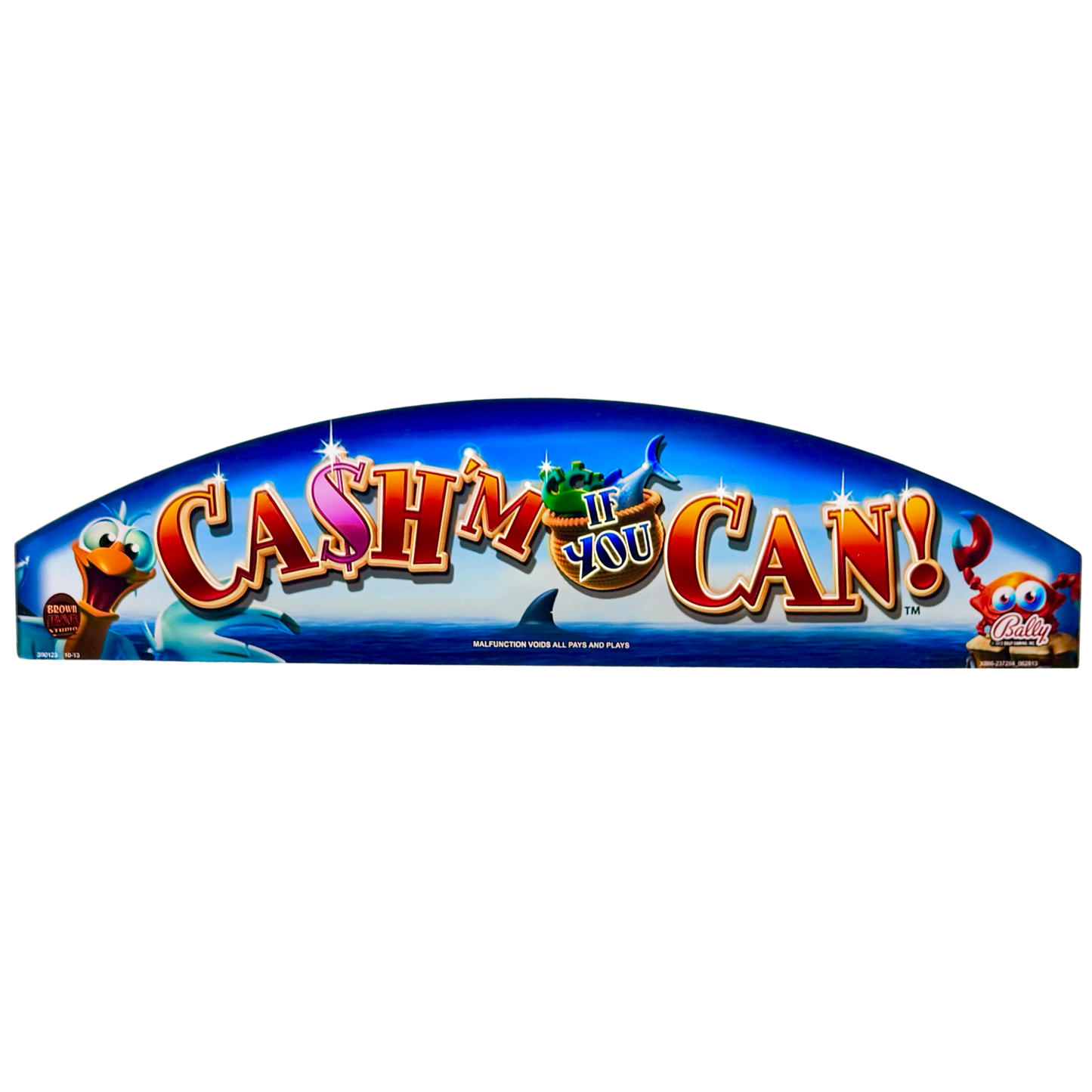 Cash Me If You Can Slot Glass