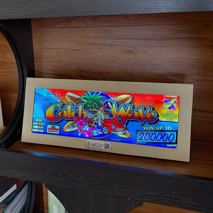 Catch A Wave Slot Glass