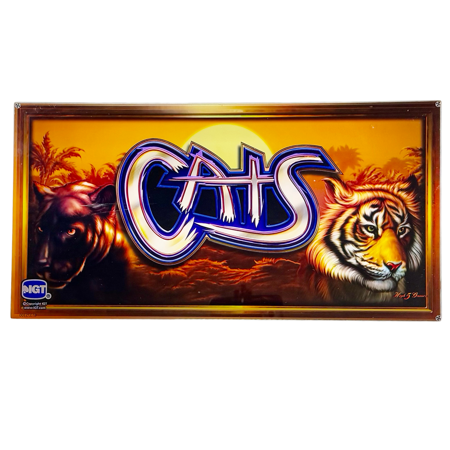 Cats Slot Glass