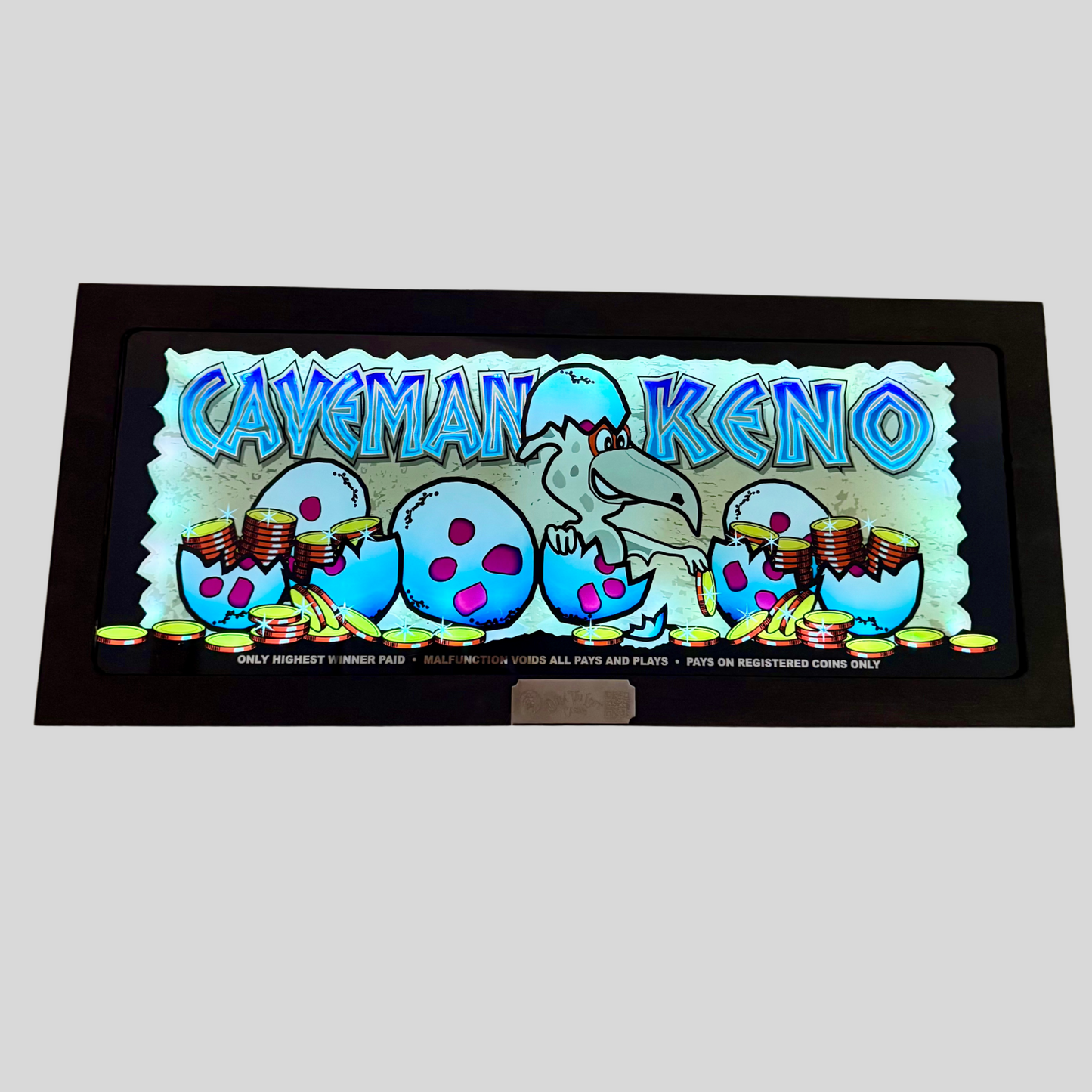 Caveman Keno Slot Glass