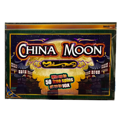 China Moon Jumbo Slot Glass