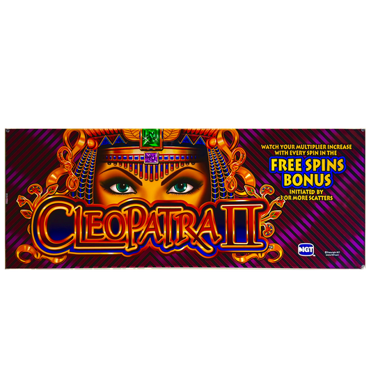 Cleopatra 2 Slot Glass