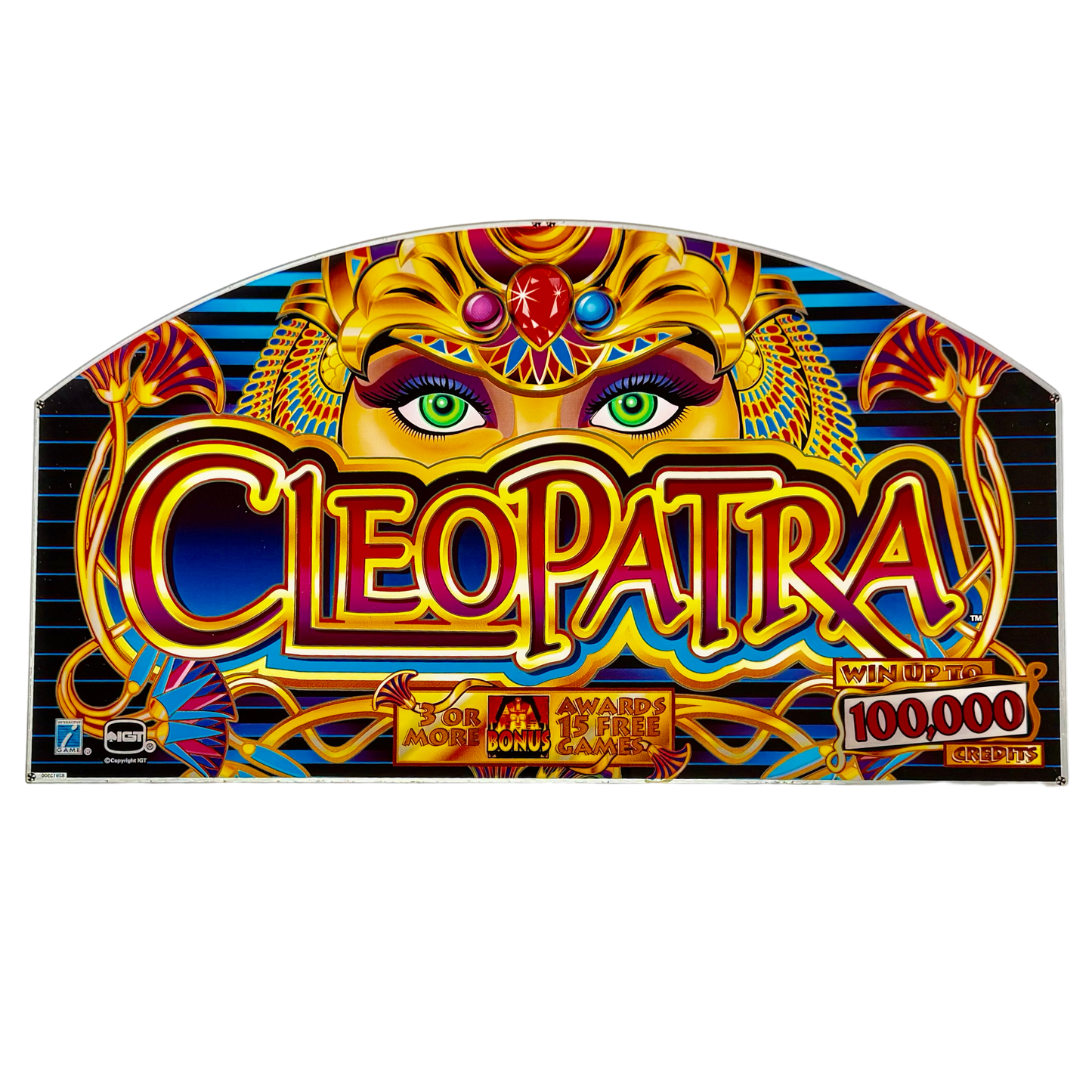 Cleopatra Slot Glass