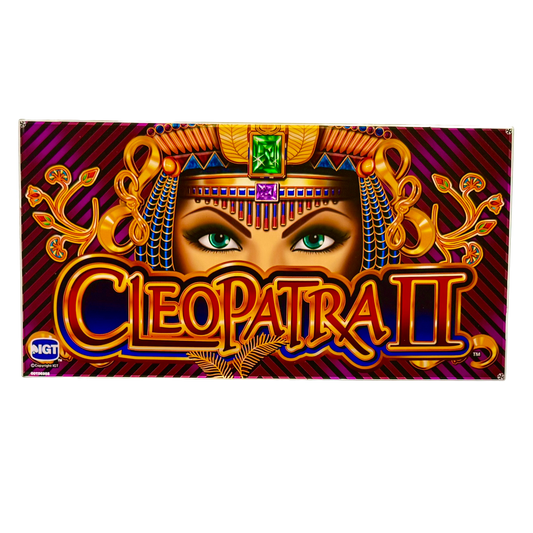 Cleopatra 2 Slot Glass