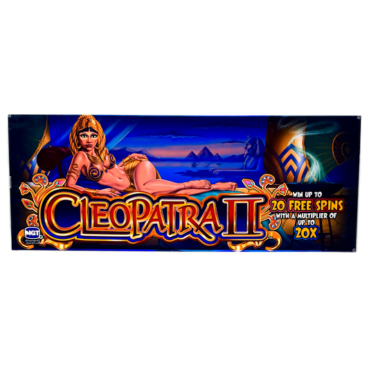Cleopatra II Slot Glass