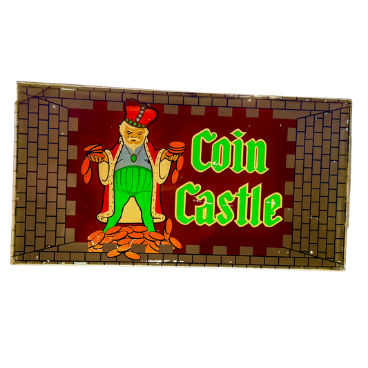 Coin Castle Slot Glass