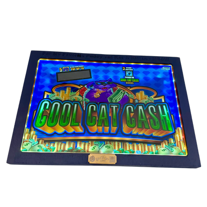 Cool Cat Cash Jumbo Slot Glass