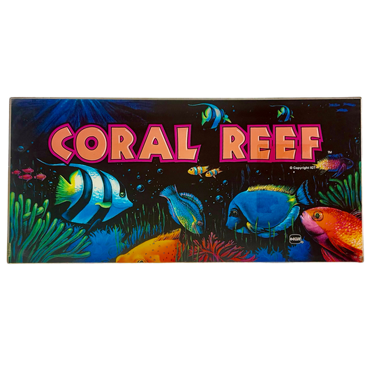 Coral Reef Slot Glass