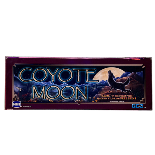 Coyote Moon Slot Glass